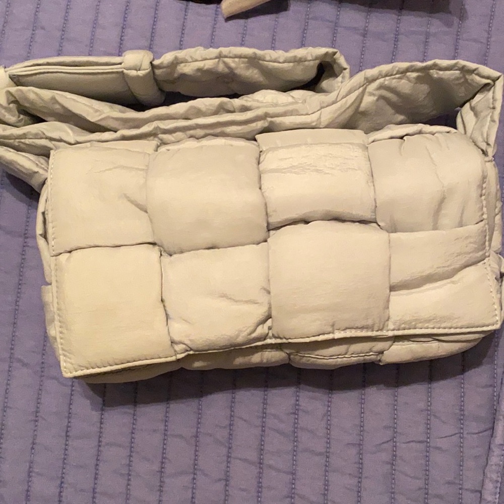 Authentic Bottega Veneta Nylon Cassette Bag